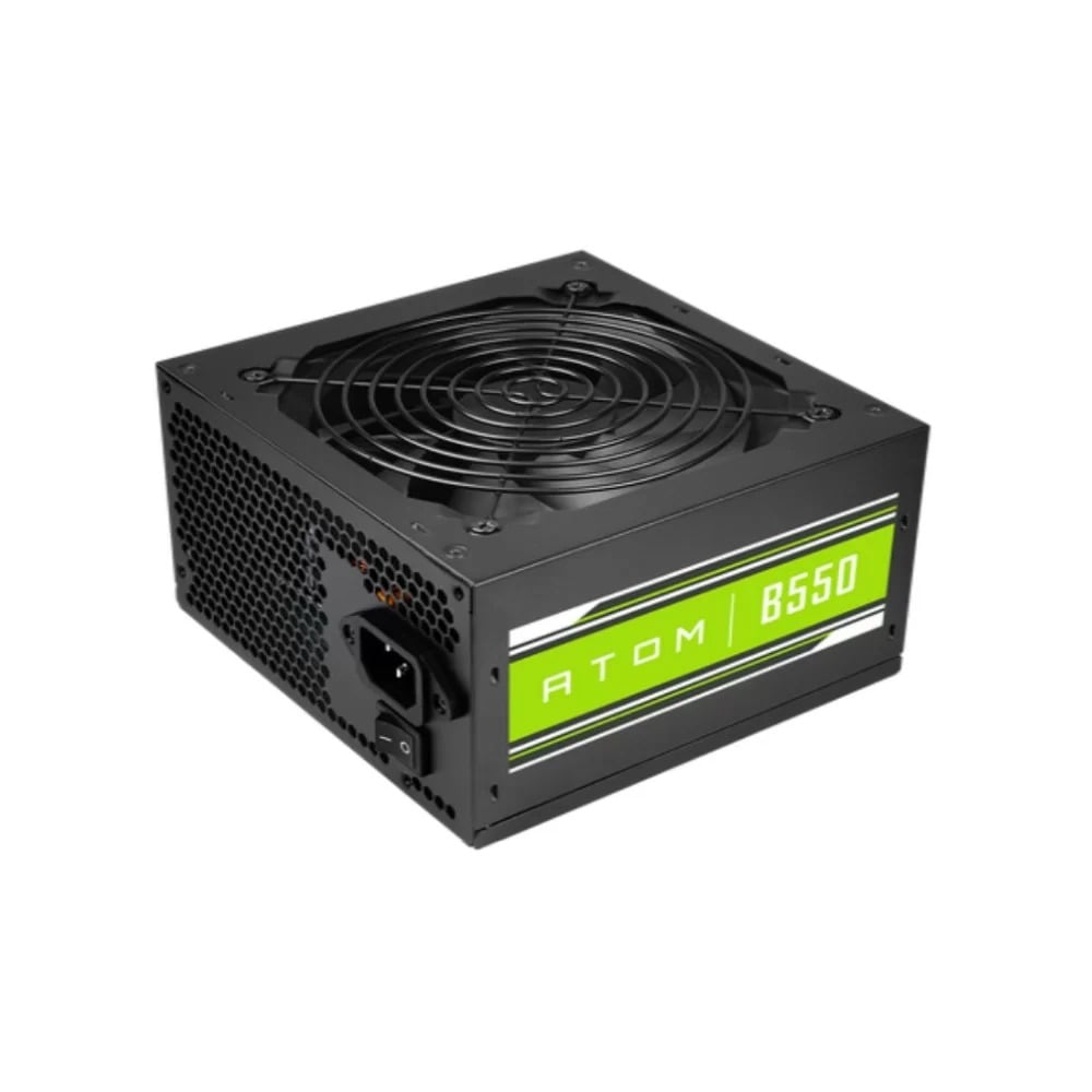FUENTE DE ALIMENTACIÓN ANTEC ATOM B550, 550W, 80 PLUS BRONZE, ALTA EFICIENCIA Y RENDIMIENTO FIABLE - 1