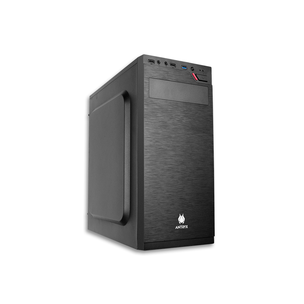 CAJA MID TOWER ANTRYX ELEGANT 630 CON FUENTE 350W, DISEÑO ELEGANTE Y ESPACIO OPTIMIZADO PARA GAMERS - 1