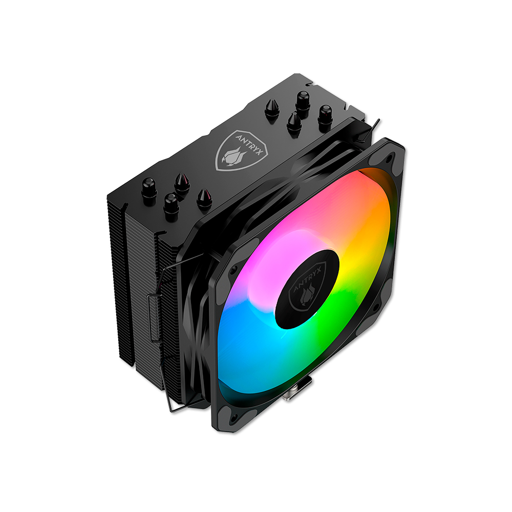 COOLER CPU ANTRYX MIRAGE 530 - VENTILADOR ARGB 130MM, RENDIMIENTO ÓPTIMO Y DISEÑO LUMÍNICO - 1