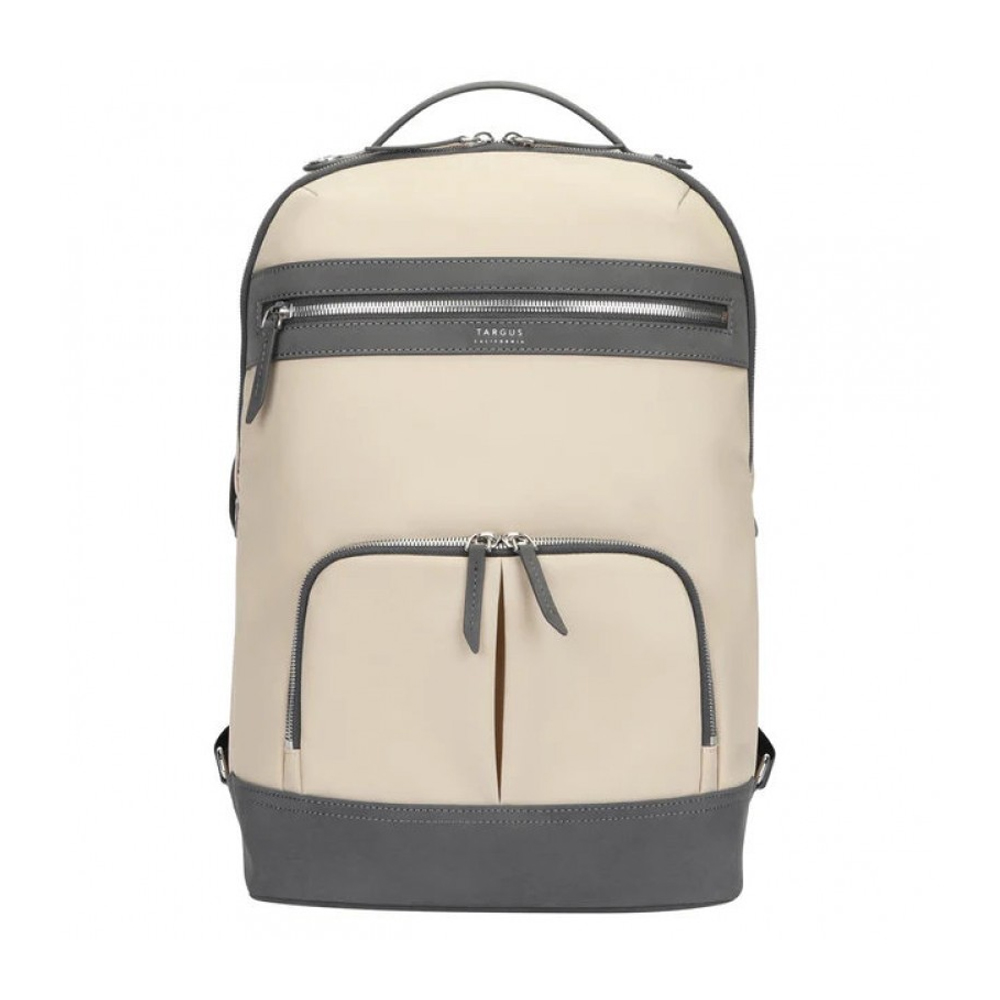 MOCHILA TARGUS NEWPORT 16' BEIGE PARA LAPTOP, ELEGANTE Y CÓMODA PARA USO DIARIO - 1