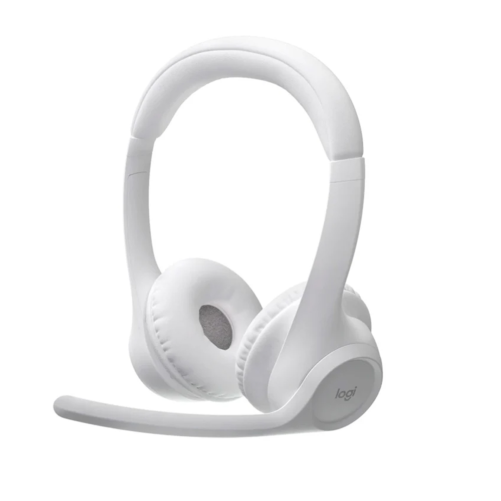 AURICULARES BLUETOOTH LOGITECH ZONE 300 EN BLANCO, SONIDO PREMIUM Y GRAN COMODIDAD PARA LLAMADAS - 1