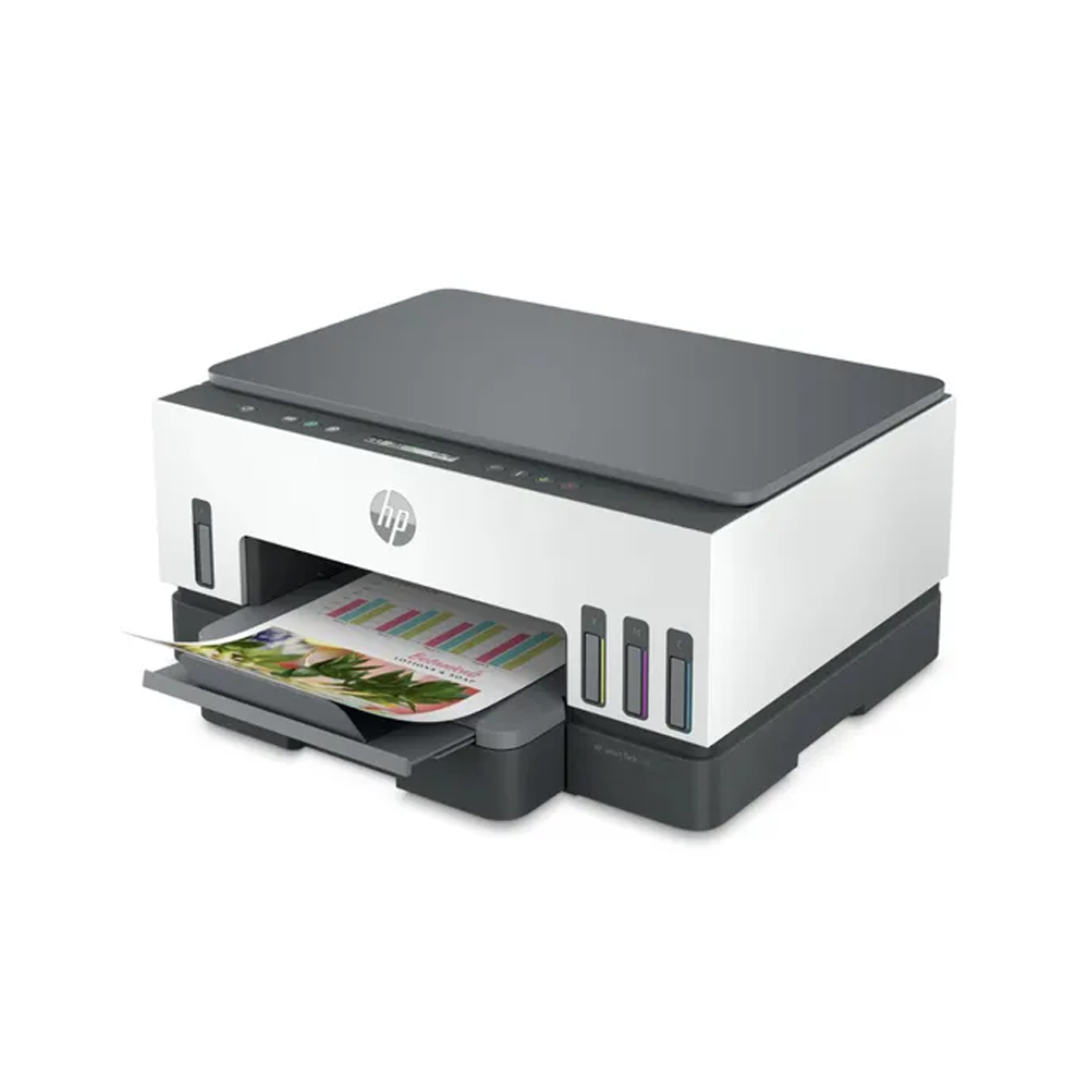 IMPRESORA MULTIFUNCIONAL HP SMART TANK 720, WIFI, BLUETOOTH, USB, IDEAL PARA HOGAR Y OFICINA - 1