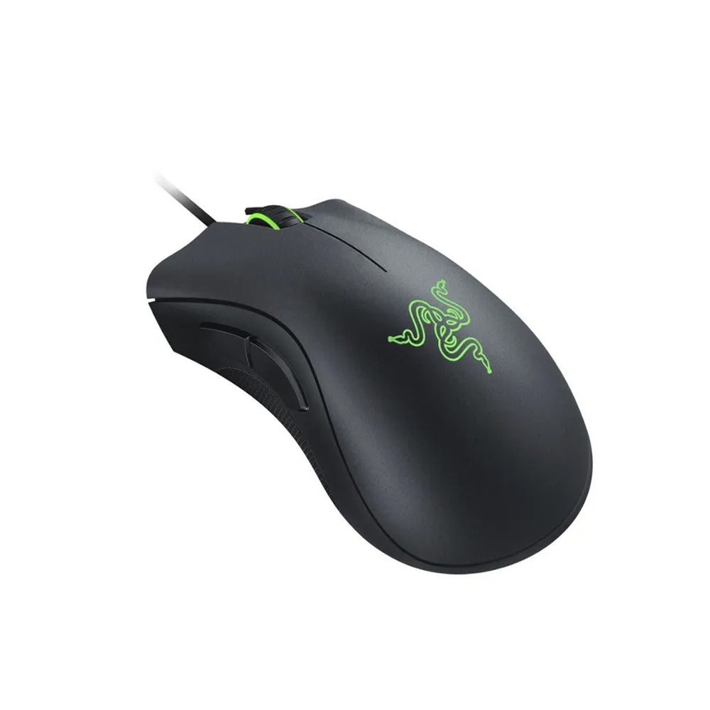 MOUSE GAMING RAZER DEATHADDER ESSENTIAL 6.4K - ERGONOMÍA CÓMODA Y PRECISIÓN EN NEGRO - 1