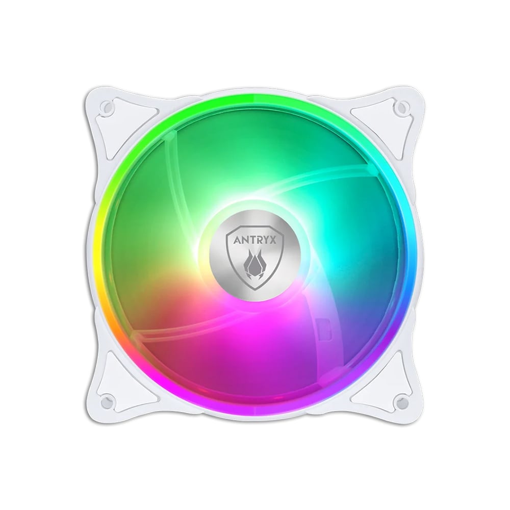 COOLER ANTRYX DF310 ARGB 120MM RGB WHITE - 1