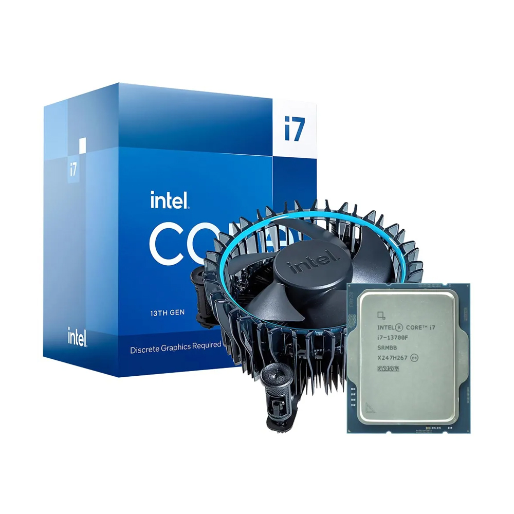 PROCESADOR INTEL CORE I7-13700F 16 NÚCLEOS 2.10GHZ CON TURBO A 5.20GHZ - SOCKET LGA-1700 - 1