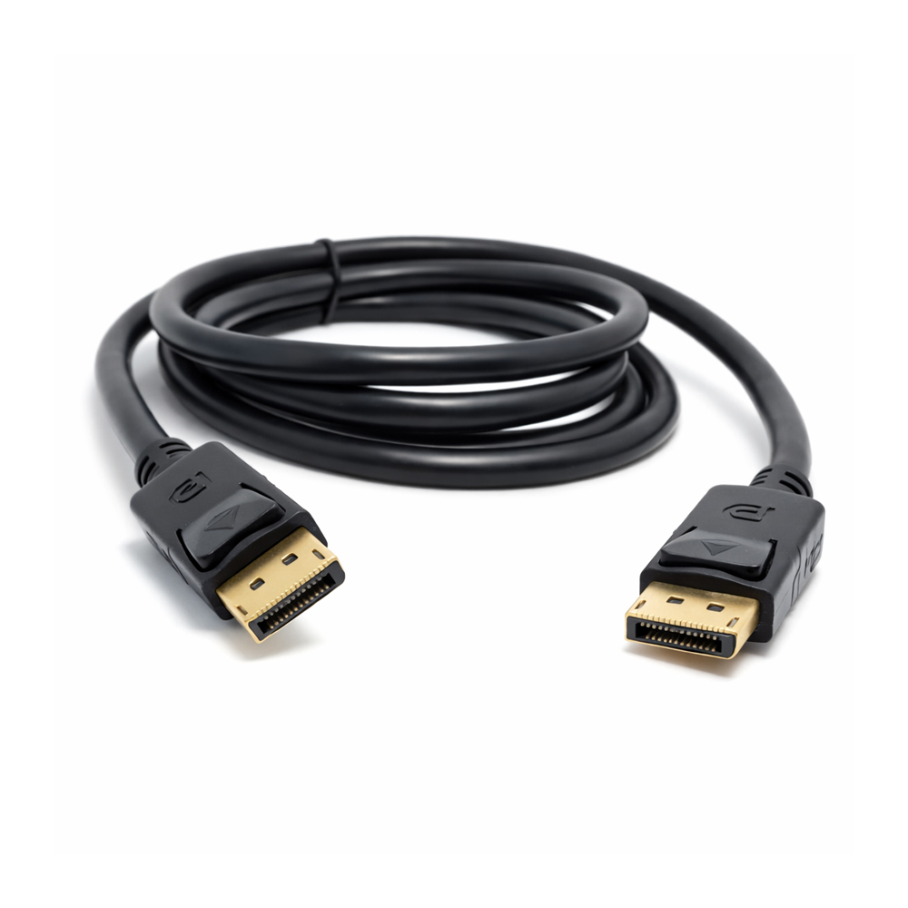 CABLE DISPLAYPORT A DISPLAYPORT 1.8 M KUMO 16K - ALTA RESOLUCIÓN Y CONEXIÓN FIABLE PARA TU PANTALLA - 1
