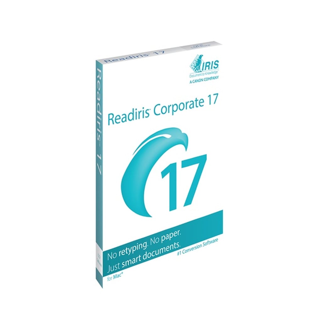 IRISCAN READIRIS CORPORATE 17 - LICENCIA VITALICIA PARA WINDOWS Y MAC, SOFTWARE DE OCR AVANZADO - 1
