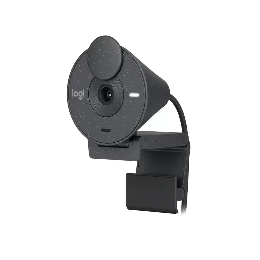 CÁMARA LOGITECH BRIO B2B 1080P FHD USB-C NEGRA | ALTA DEFINICIÓN Y ÓPTICA AVANZADA PARA VIDEOCONFERENCIAS - 1