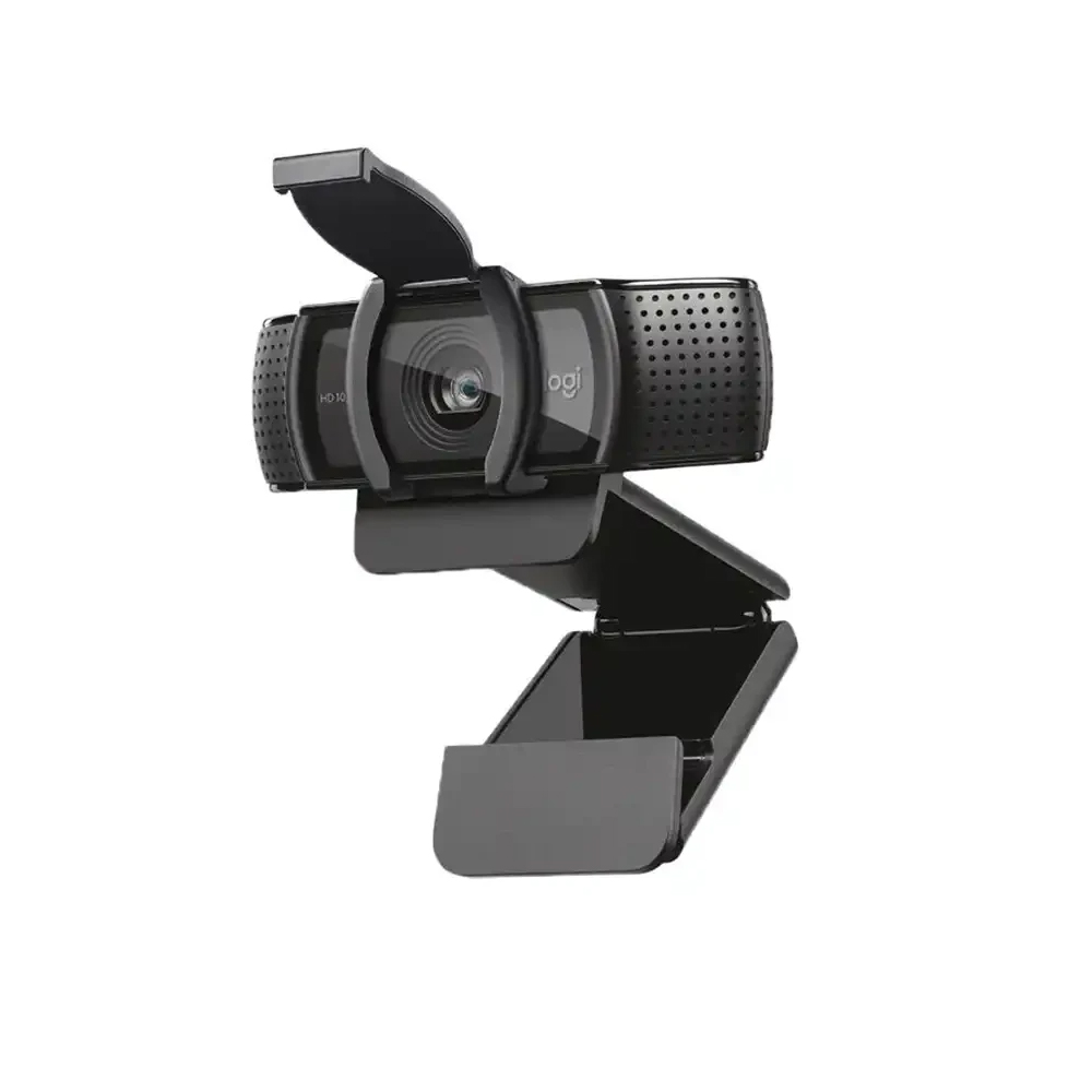 CÁMARA LOGITECH C920E FULL HD PARA NEGOCIOS CON TAPA - COLOR NEGRO, CONECTIVIDAD USB - 1