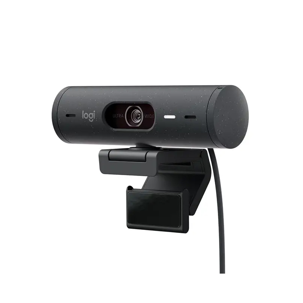LOGITECH BRIO 500 WEBCAM FULL HD 1080P, 4 MP, USB-C, CON AUDIO, PERFECTA PARA VIDEOCONFERENCIAS - 1