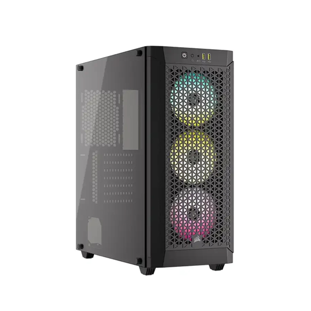 CAJA MID TOWER CORSAIR 480T RGB AIRFLOW NEGRA PARA EXCELENTE ...