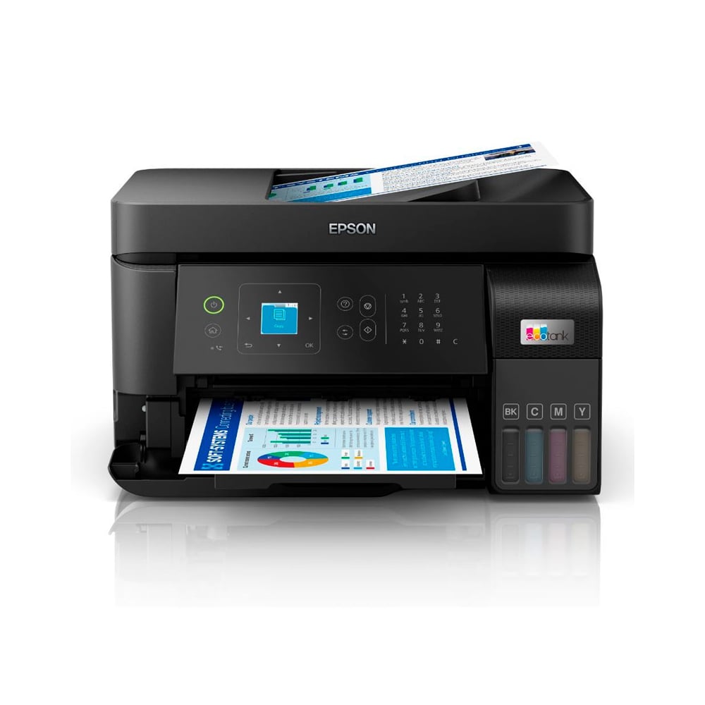 IMPRESORA EPSON ECOTANK L5590 - INYECCIÓN DE TINTA - COLOR - USB - WI-FI - 1