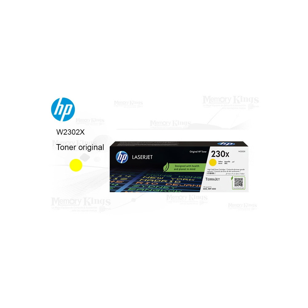 TONER HP 230X AMARILLO ORIGINAL - IMPRIME HASTA 5500 PÁGINAS CON ALTA CALIDAD Y RENDIMIENTO EXCELENTE - 1