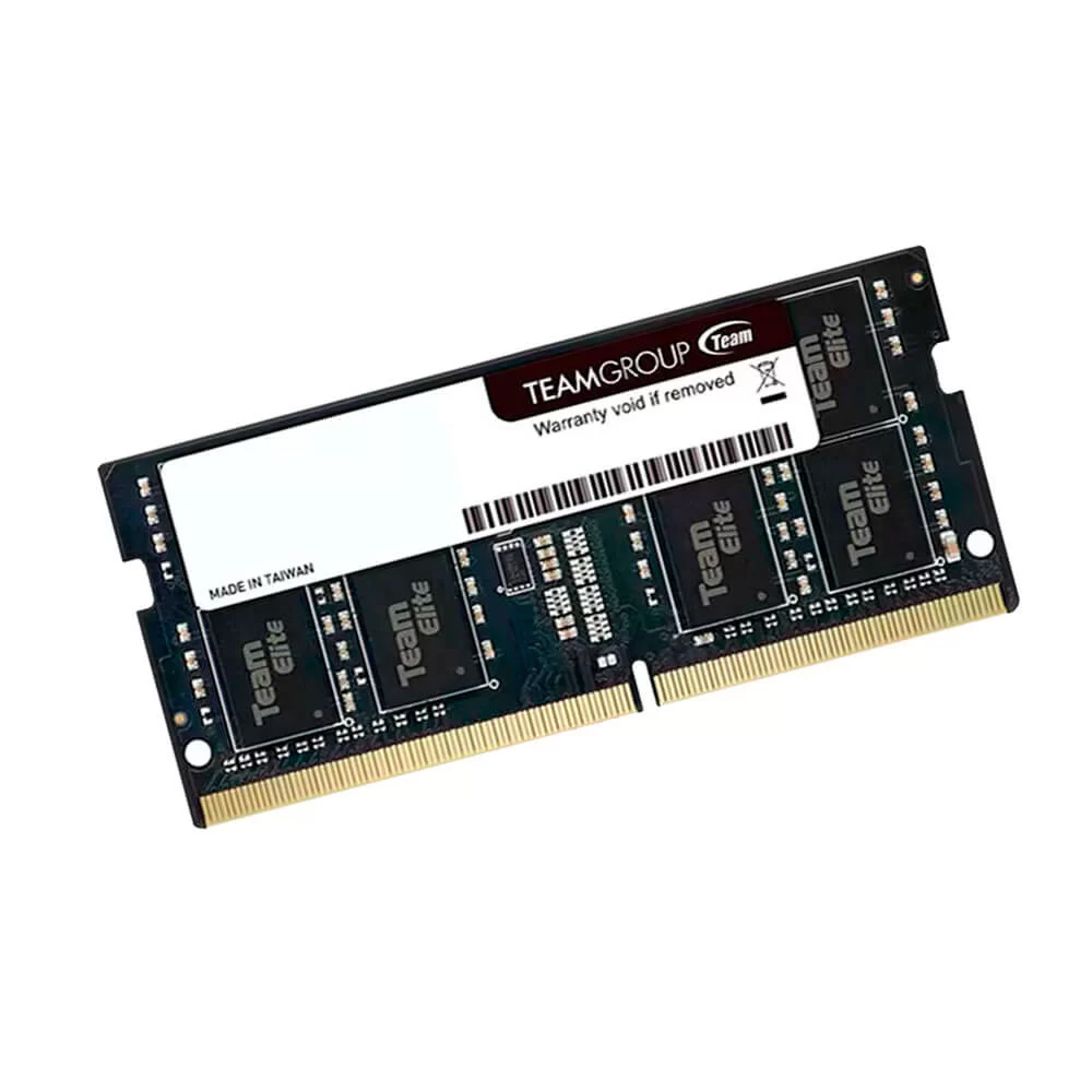 MEMORIA RAM 8GB DDR4 TEAMGROUP ELITE 3200MHZ SO-DIMM, ALTA VELOCIDAD Y RENDIMIENTO FIABLE - 1