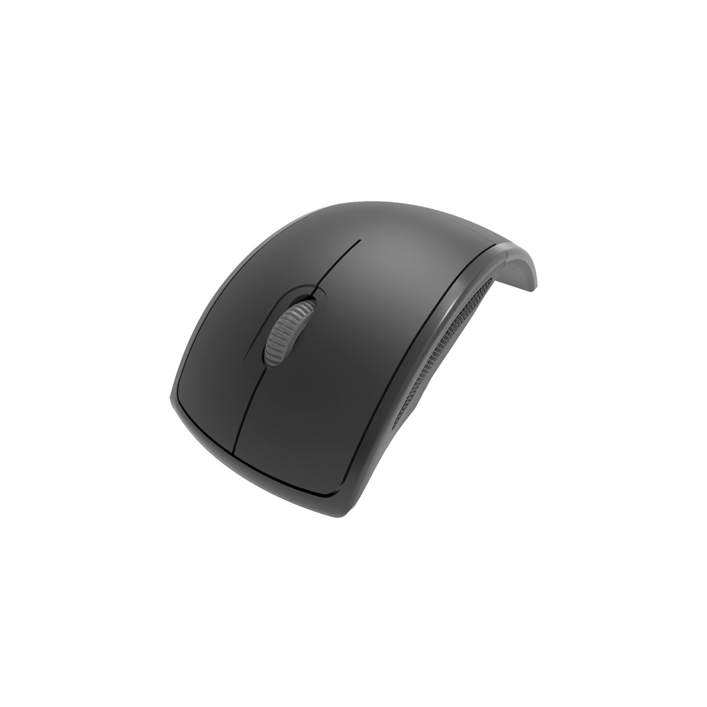 MOUSE INALÁMBRICO KLIP XTREME GRIS PLEGABLE 2.4 GHZ, 1000 DPI - CONECTIVIDAD Y COMODIDAD - 1
