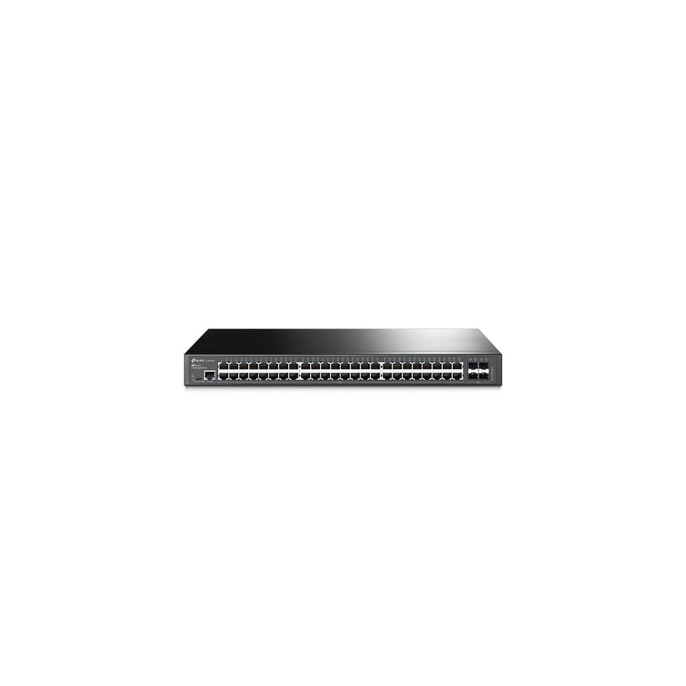 SWITCH TP-LINK SG3452 - 48 PUERTOS GBE, 4 SFP, ADMIN L2+, ALTA VELOCIDAD Y CONECTIVIDAD FIABLE - 1
