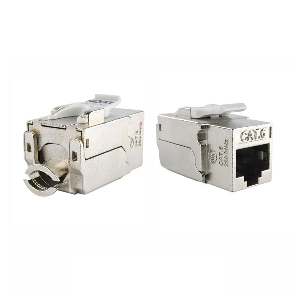 NEXXT SOLUTIONS KEYSTONE JACK CAT6 - CONEXIÓN ETHERNET GIGABIT, RENDIMIENTO SUPERIOR, FÁCIL INSTALACIÓN - 1