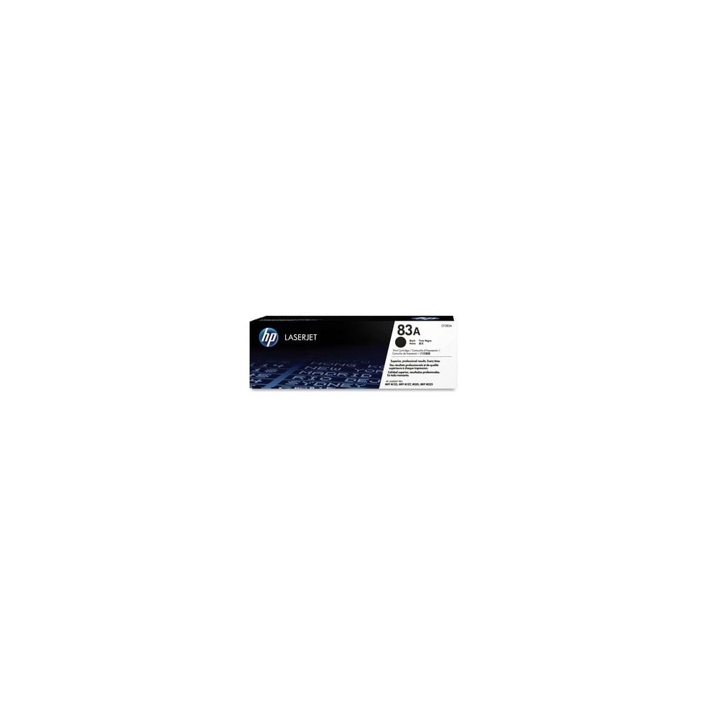 TÓNER HP 83A NEGRO ORIGINAL PARA LASERJET - ALTA CALIDAD Y RENDIMIENTO - IMPRIME HASTA 1,500 PÁGINAS - 1