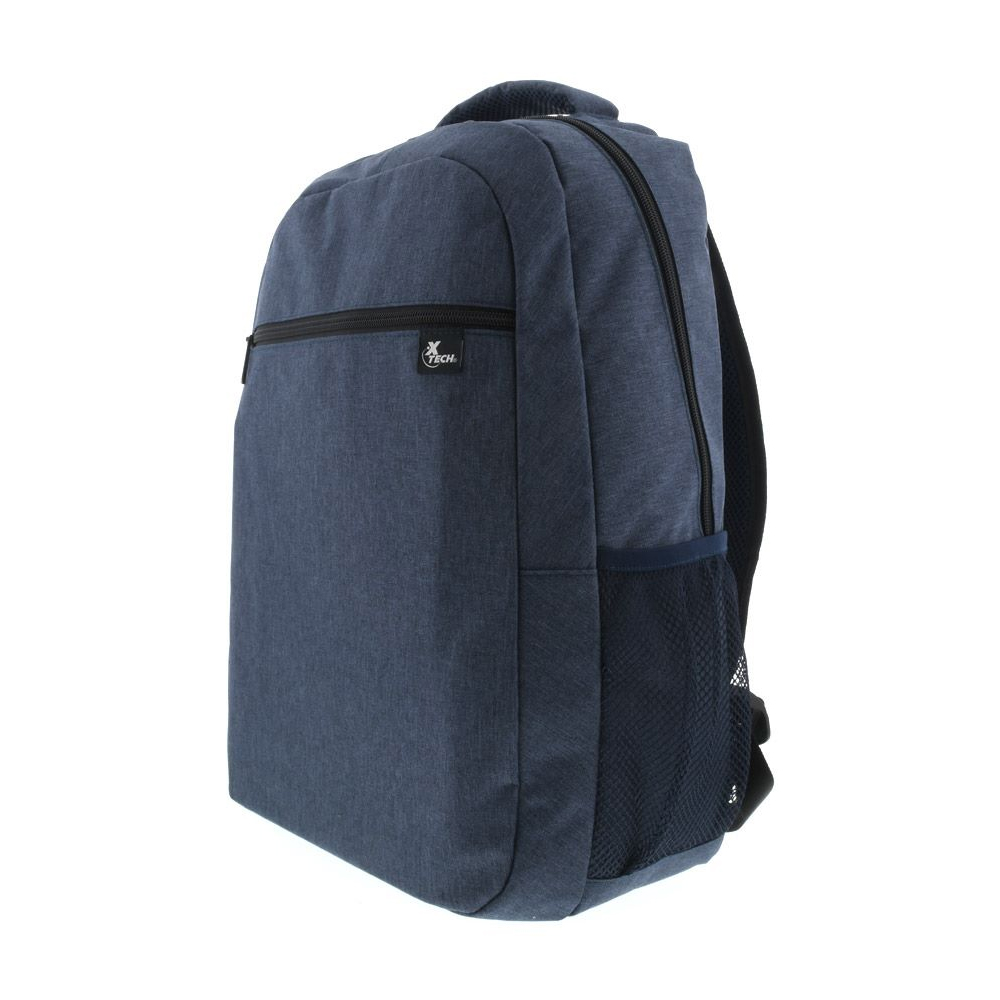 MOCHILA XTECH DURHAM PARA PORTÁTIL DE 15.6' - COLOR AZUL, IDEAL PARA TRABAJO Y ESTUDIO - 1