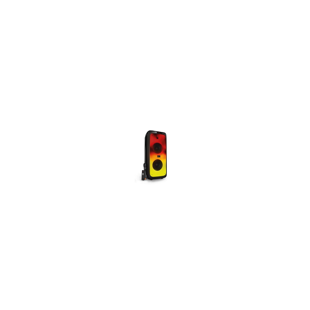 ALTAVOZ PORTÁTIL KLIP XTREME KLS-662 DE 8 PULGADAS, NEGRO CON LUCES LED FLAMEANTES, SONIDO ENVOLVENTE - 1
