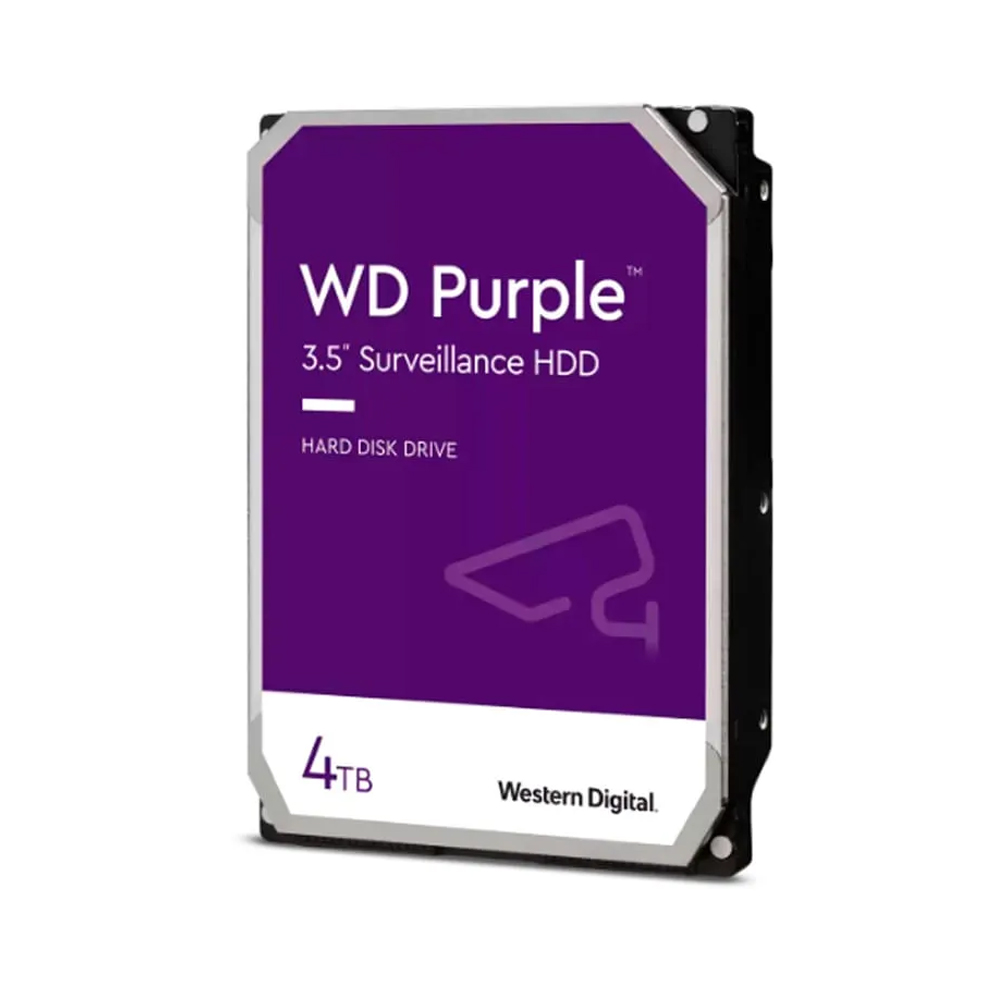 DISCO DURO INTERNO WD PURPLE 4TB PARA VIGILANCIA, SATA 6GB/S, 3.5', 5400 RPM, ALTA CAPACIDAD. - 1