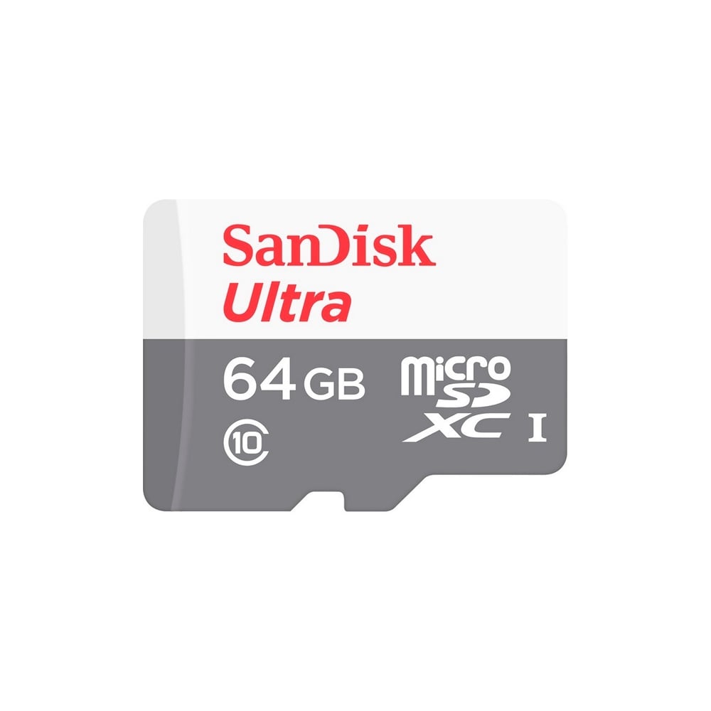 SANDISK ULTRA MICROSDXC DE 64 GB CLASS 10 CON ADAPTADOR SD - RÁPIDO Y CONFIABLE PARA TODAS TUS NECESIDADES - 1