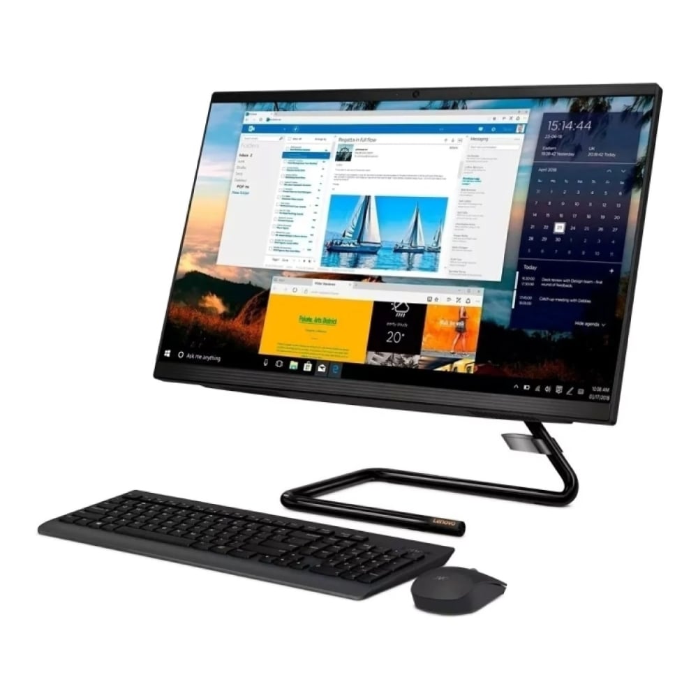 PC LENOVO ALL-IN-ONE 27' I7 10700T, 16GB RAM, 256GB SSD + 1TB HDD, WINDOWS 10 PRO - 1
