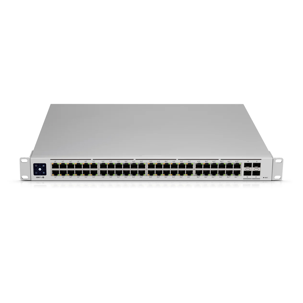 SWITCH UBIQUITI USW-PRO-48 DE 48 PUERTOS, ALTO RENDIMIENTO Y GESTIÓN AVANZADA PARA REDES EFICIENTES - 1