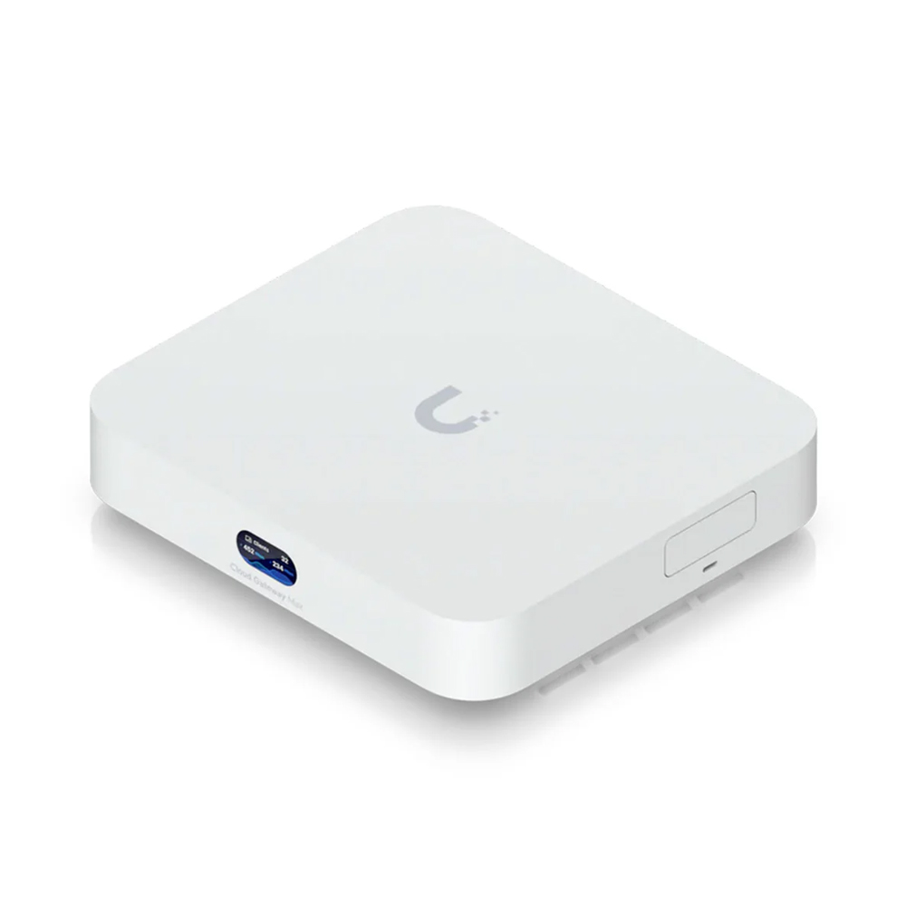 UBIQUITI UCG-MAX GATEWAY COMPACTO 2.5G PARA GESTIÓN EN LA NUBE - ALTO RENDIMIENTO Y FÁCIL CONFIGURACIÓN - 1