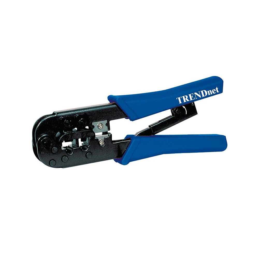 ALICATE CRIMPADOR TRENDNET TC-CT68 PARA RJ11/RJ45, IDEAL PARA CONEXIONES DE RED, EFICIENTE Y DURADERO - 1