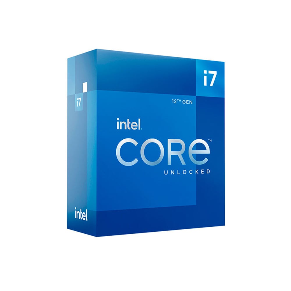 PROCESADOR INTEL CORE I7-12700K, 12 NÚCLEOS, 3.6GHZ, 5GHZ TURBO, SOCKET LGA-1700, 125W - 1
