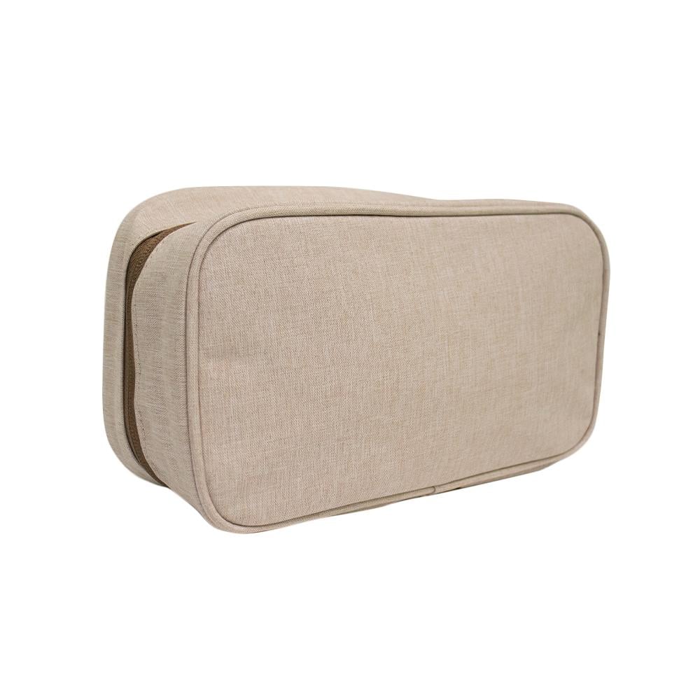 ESTUCHE ORGANIZADOR TEROS TE-ACS9015 EN BEIGE PARA CABLES Y ACCESORIOS DE TECNOLOGÍA - 1