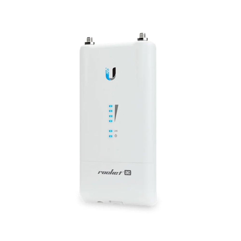 PUNTO DE ACCESO INALÁMBRICO UBIQUITI ROCKET AC R5AC-LITE, ALTO RENDIMIENTO AIRMAX AC, FÁCIL INSTALACIÓN - 1