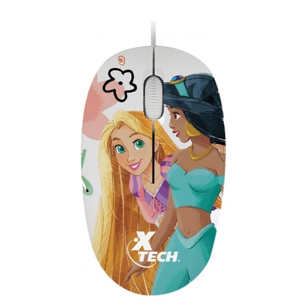 MOUSE XTECH PRINCESS USB 1200 DPI, LIGERO Y PORTÁTIL DE 68G PARA UN USO CÓMODO Y PRÁCTICO - 1