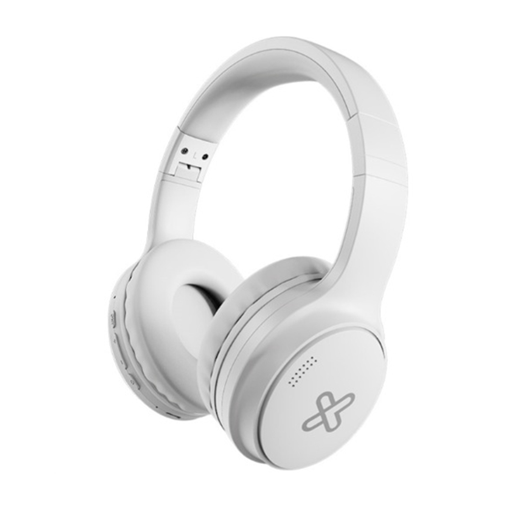 AURICULARES KLIP XTREME KNH-300WH INALÁMBRICOS CON CANCELACIÓN DE RUIDO, 32 HORAS DE BATERÍA, COLOR BLANCO - 1