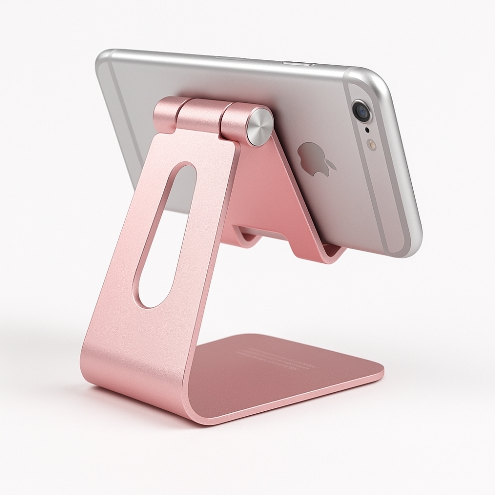 SOPORTE PARA SMARTPHONE Y TABLET ANTRYX M71 EN COLOR ROSE GOLD - ELEGANTE Y FUNCIONAL - 1