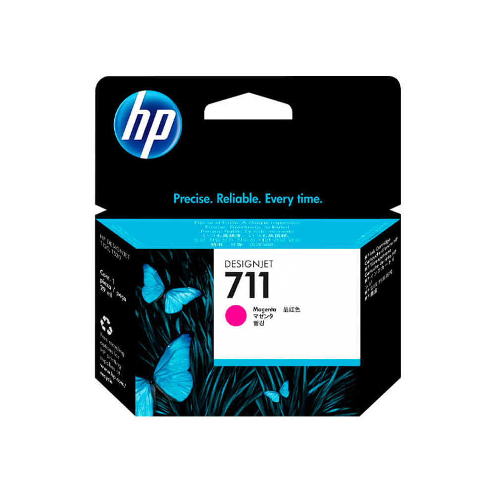 CARTUCHO DE TINTA HP 711 - DESIGNJET - 29 ML - MAGENTA - 1