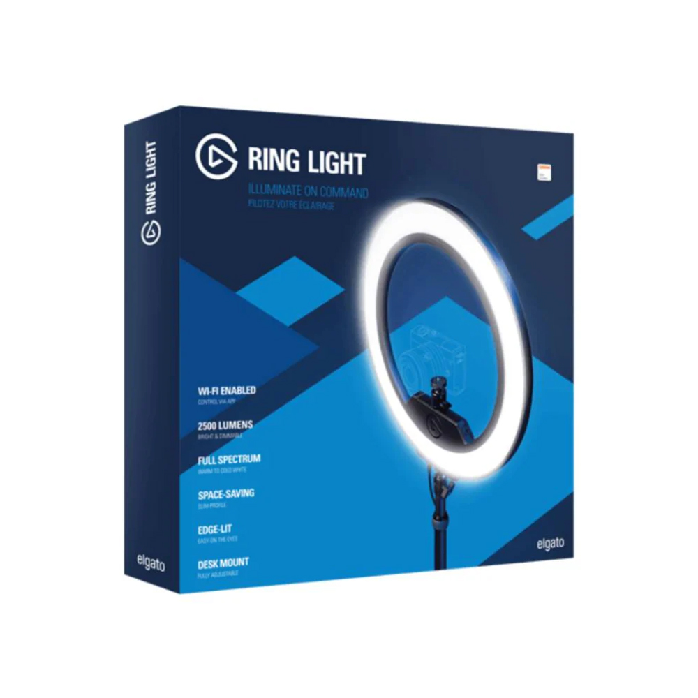 ANILLO DE LUZ LED ELGATO RING LIGHT 10LAC9901 ILUMINACIÓN AJUSTABLE - 1