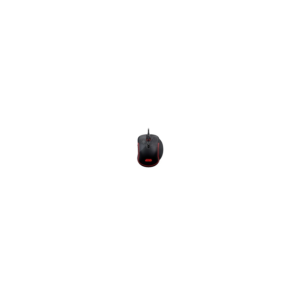 MOUSE PRIMUS GAMING PMO-S203DV CON CABLE USB, DISEÑO DARTH VADER Y 12400 DPI PARA UN JUEGO PRECISO - 1