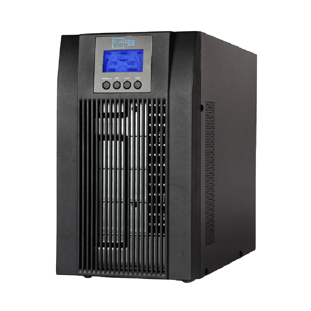 UPS ELISE UDC-3K-T-G2 ON-LINE 3KVA 2.7KW 100V ~ 300VAC DISPLAY LCD - 1