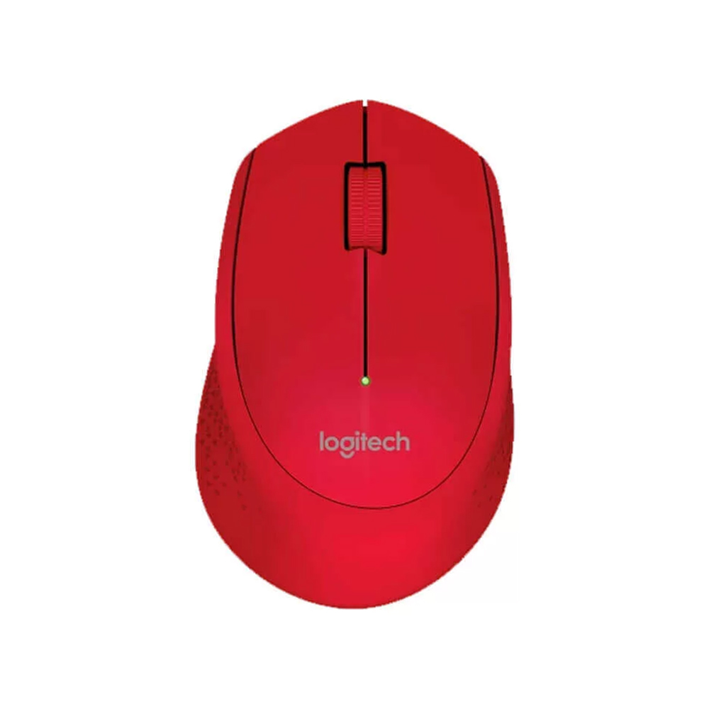 MOUSE INALÁMBRICO LOGITECH M280 ROJO - DISEÑO ERGONÓMICO Y CONEXIÓN CONFIABLE PARA UN USO CÓMODO - 1
