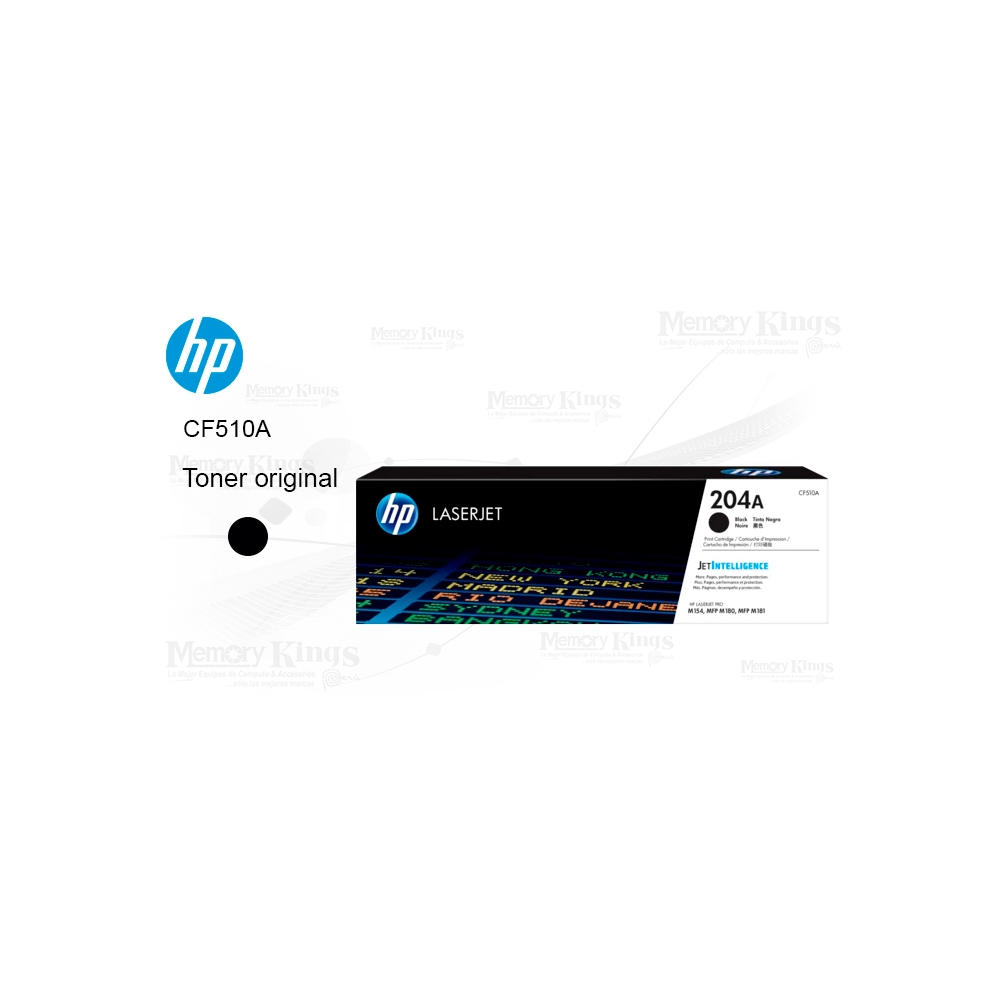 TÓNER HP 204A NEGRO ORIGINAL PARA LASERJET - ALTA CALIDAD Y RENDIMIENTO - IDEAL PARA IMPRESORAS HP - 1