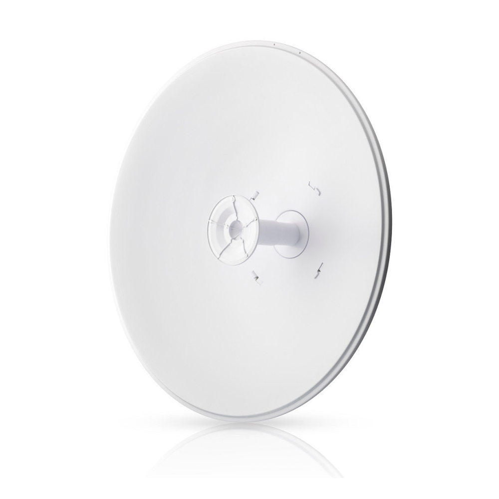 ANTENA PARABÓLICA UBIQUITI AIRFIBER X AF-5G30-S45 - 30 DBI, IDEAL PARA EXTERIORES Y MONTAJE EN POSTE - 1