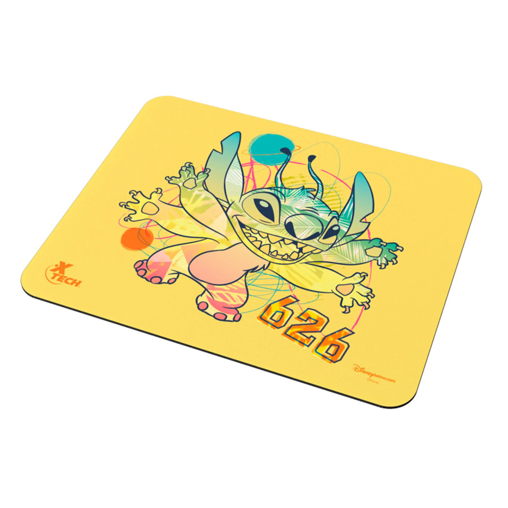 MOUSE PAD DISNEY STICH XTA-D100ST-YL | DISEÑO COLORIDO Y DIVERTIDO PARA GAMERS Y OFICINAS - 1