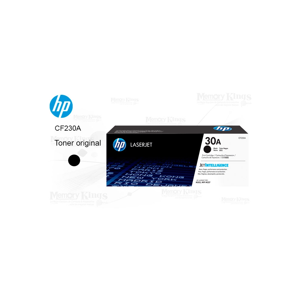 TONER HP 30A NEGRO ORIGINAL - HASTA 1600 PÁGINAS DE IMPRESIÓN DE ALTA CALIDAD - 1