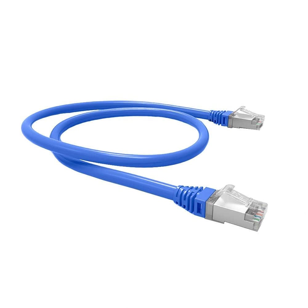 CABLE DE RED FURUKAWA 2.5 M AZUL BLINDADO, ALTA DURABILIDAD Y CONEXIÓN SEGURA PARA REDES AVANZADAS - 1