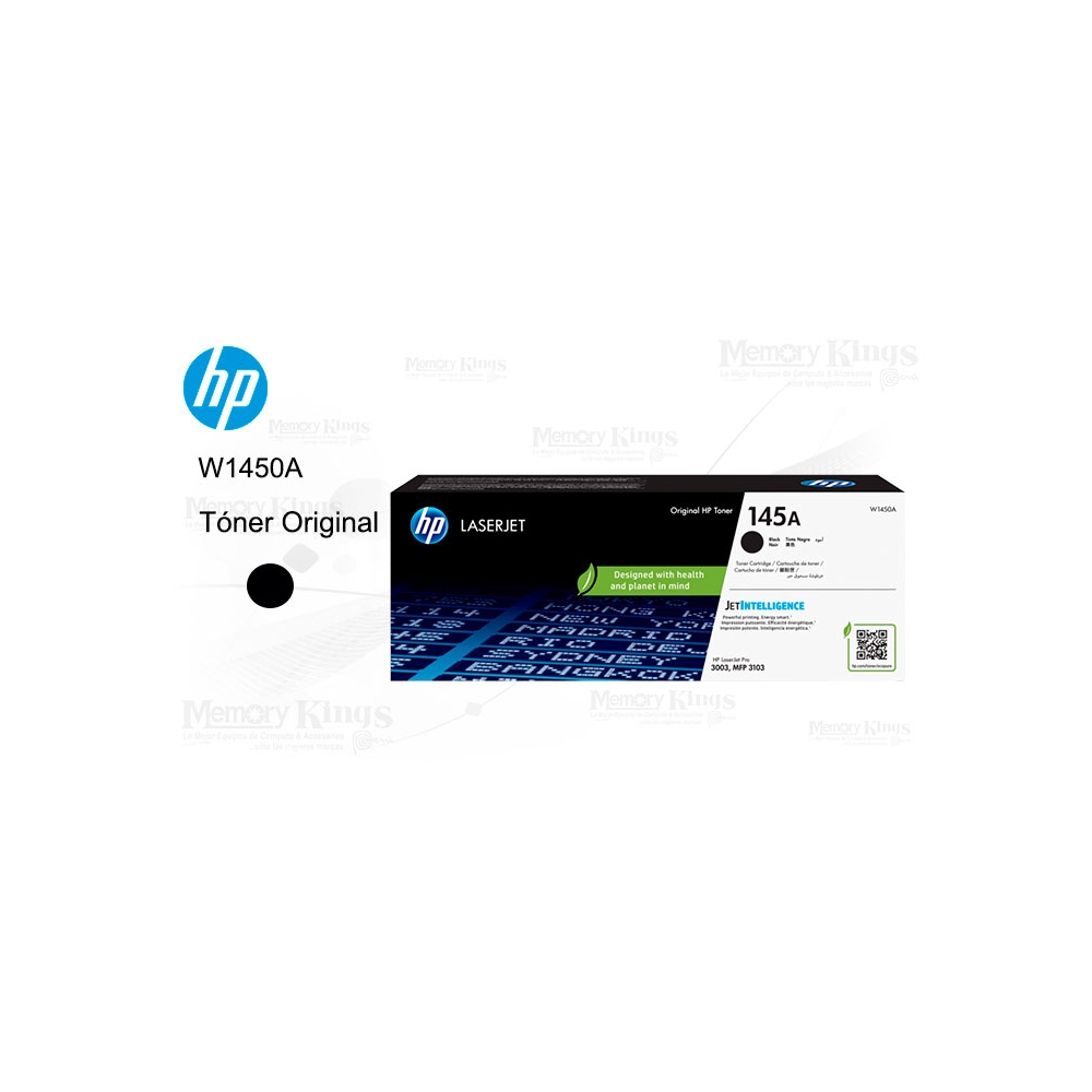 TONER HP 145A ORIGINAL NEGRO - HASTA 1700 PÁGINAS DE ALTA CALIDAD PARA IMPRESORAS HP - 1