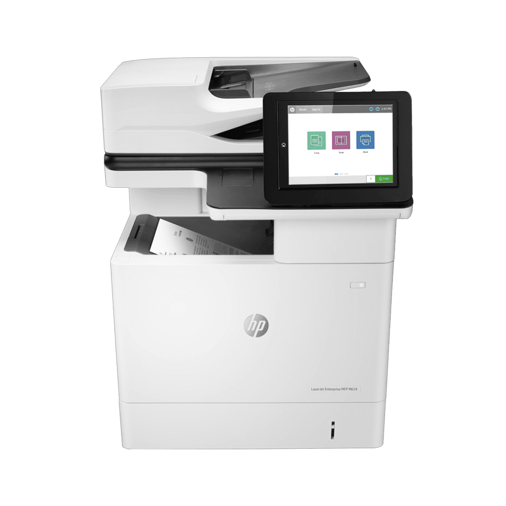 IMPRESORA MULTIFUNCIÓN HP LASERJET M634DN - MONOCROMO, 52 PPM, ESCÁNER, CONEXIÓN GIGABIT ETHERNET - 1