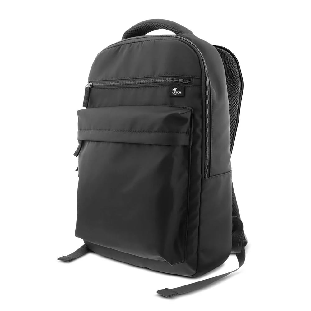MOCHILA PARA LAPTOP XTECH HARKER XTB-213 DE 15.6” EN NYLON Y POLIÉSTER NEGRA, DISEÑO ELEGANTE Y RESISTENTE - 1