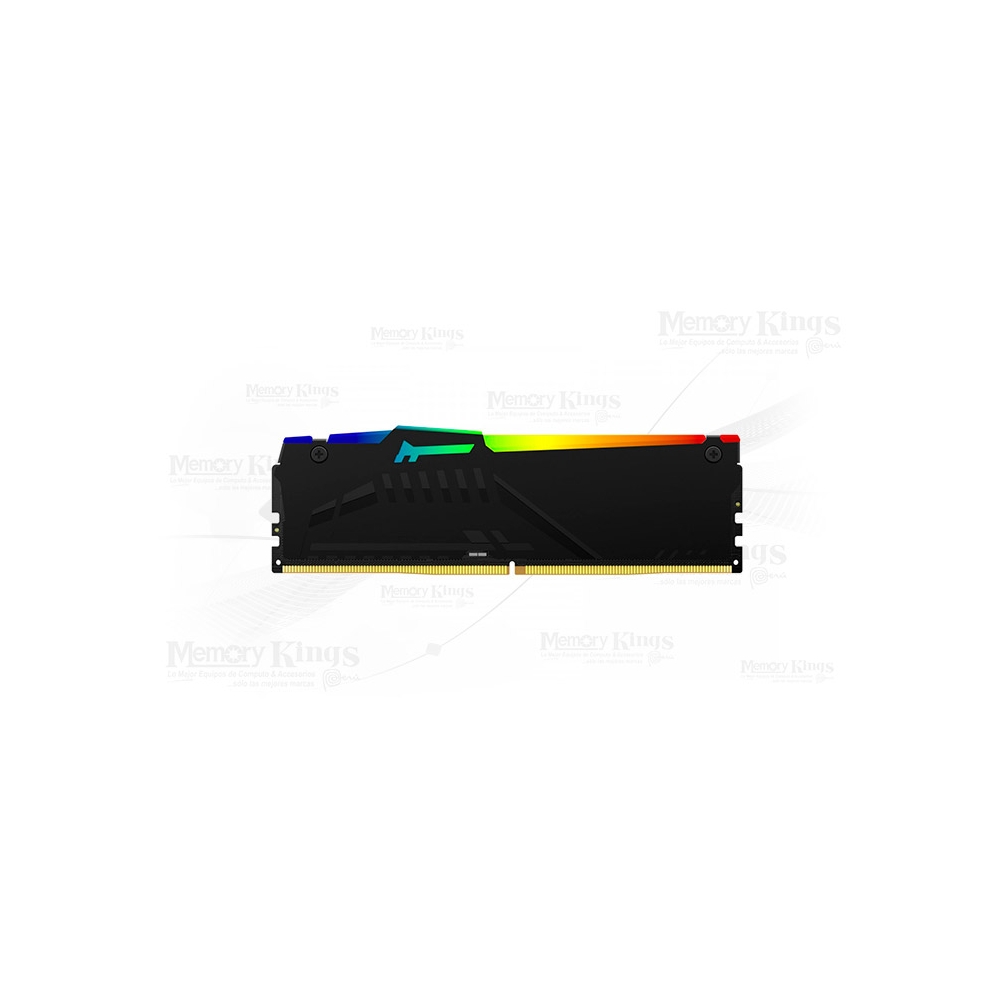 KINGSTON FURY BEAST 8GB RAM DDR5 5600MHZ, CL40, RGB, 288-PIN, COMPATIBLE CON XMP 3.0 - 1